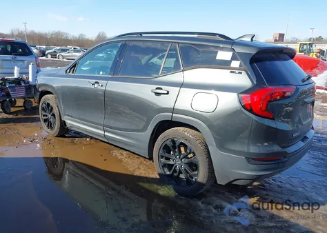 2019 GMC Terrain Sle из США, поврежденный, VIN 3GKALMEV7KL336407